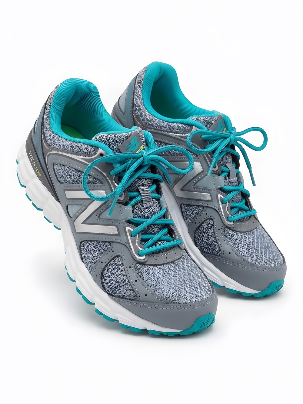 New Balance Teal and Lime Women's Running Shoe